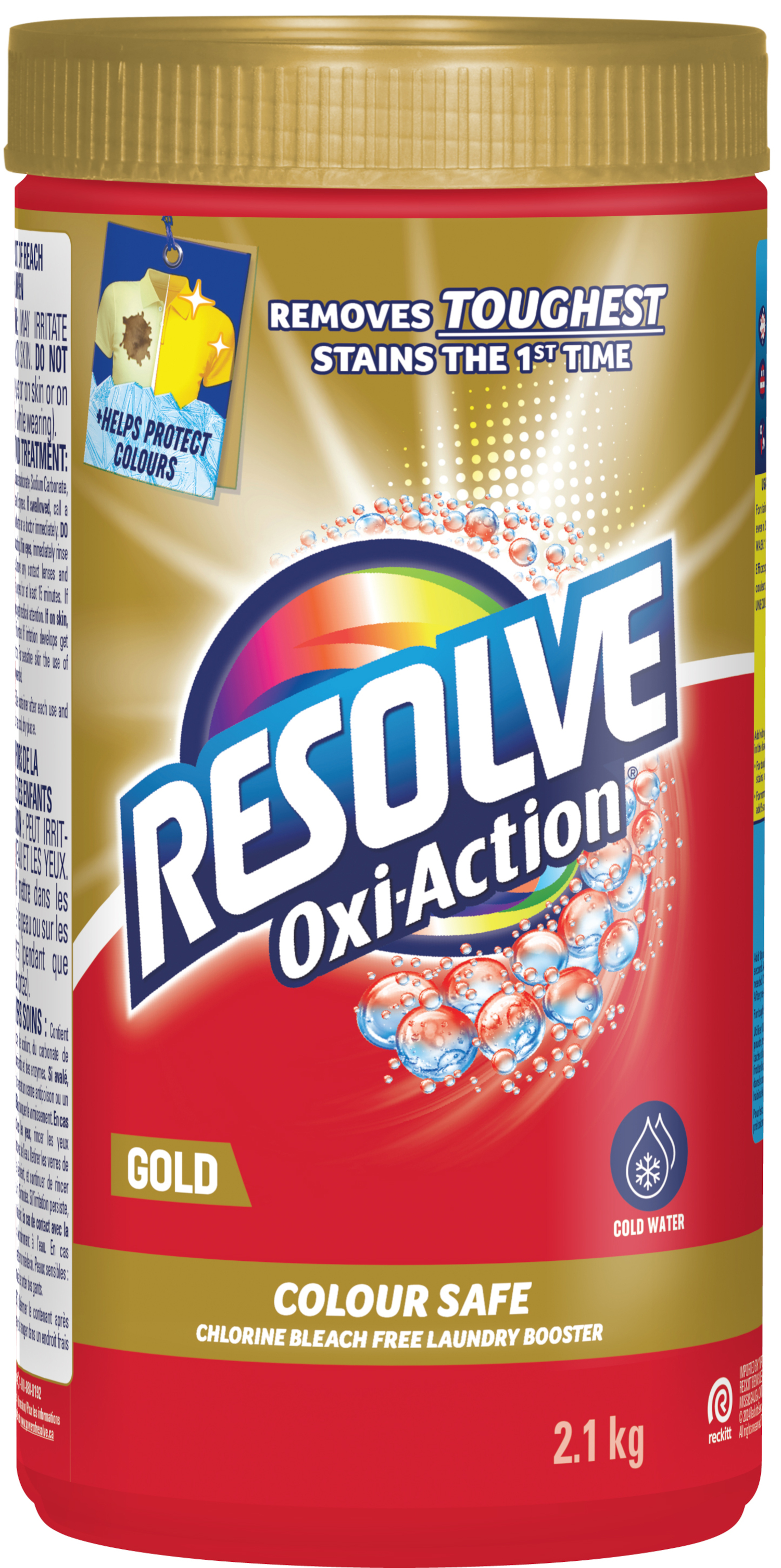 RESOLVE Laundry Powder  GOLD OxiAction Canada